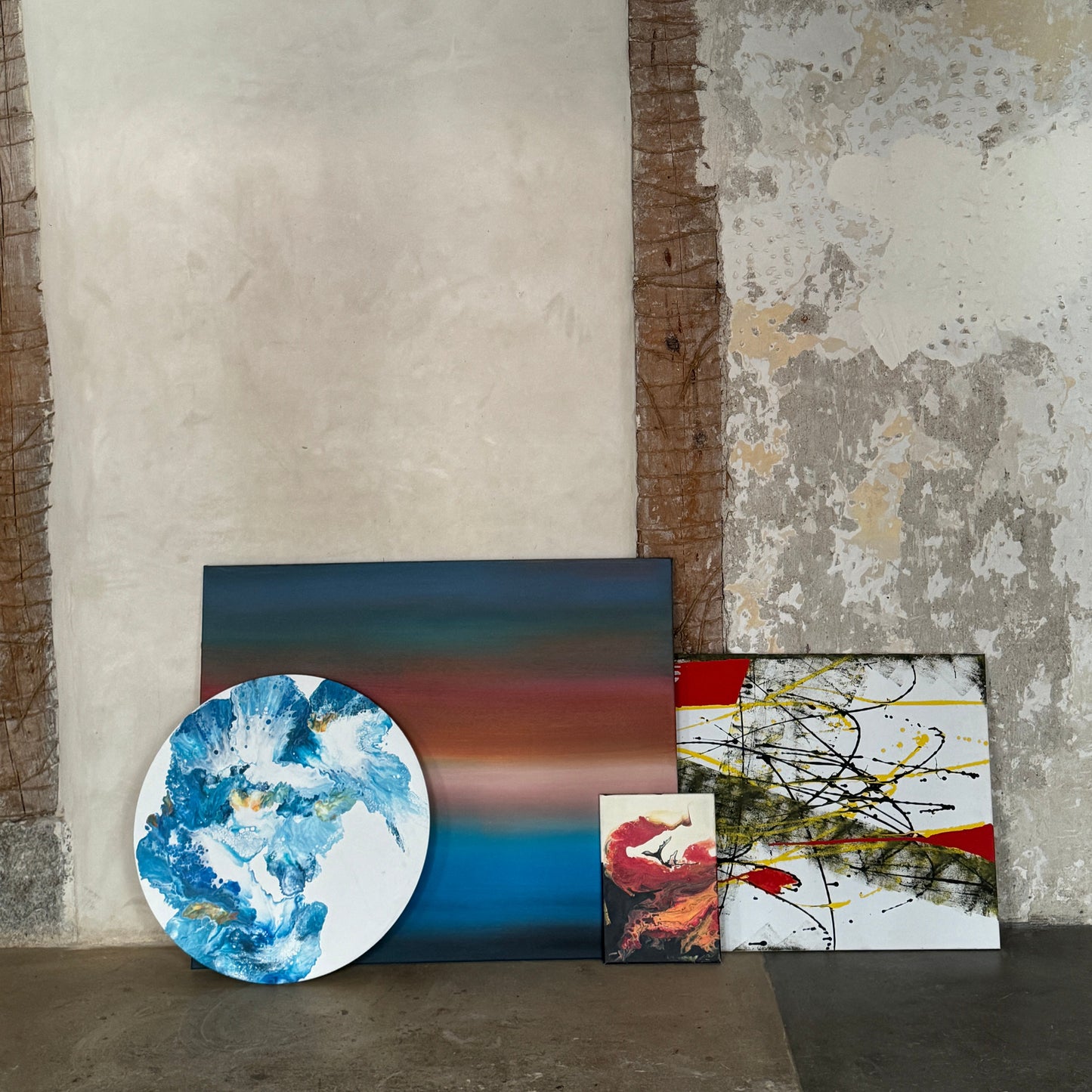 Abstract paintings – Lily Glow Home Decor