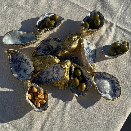 Assorted Multifunctional Oyster Shell Art
