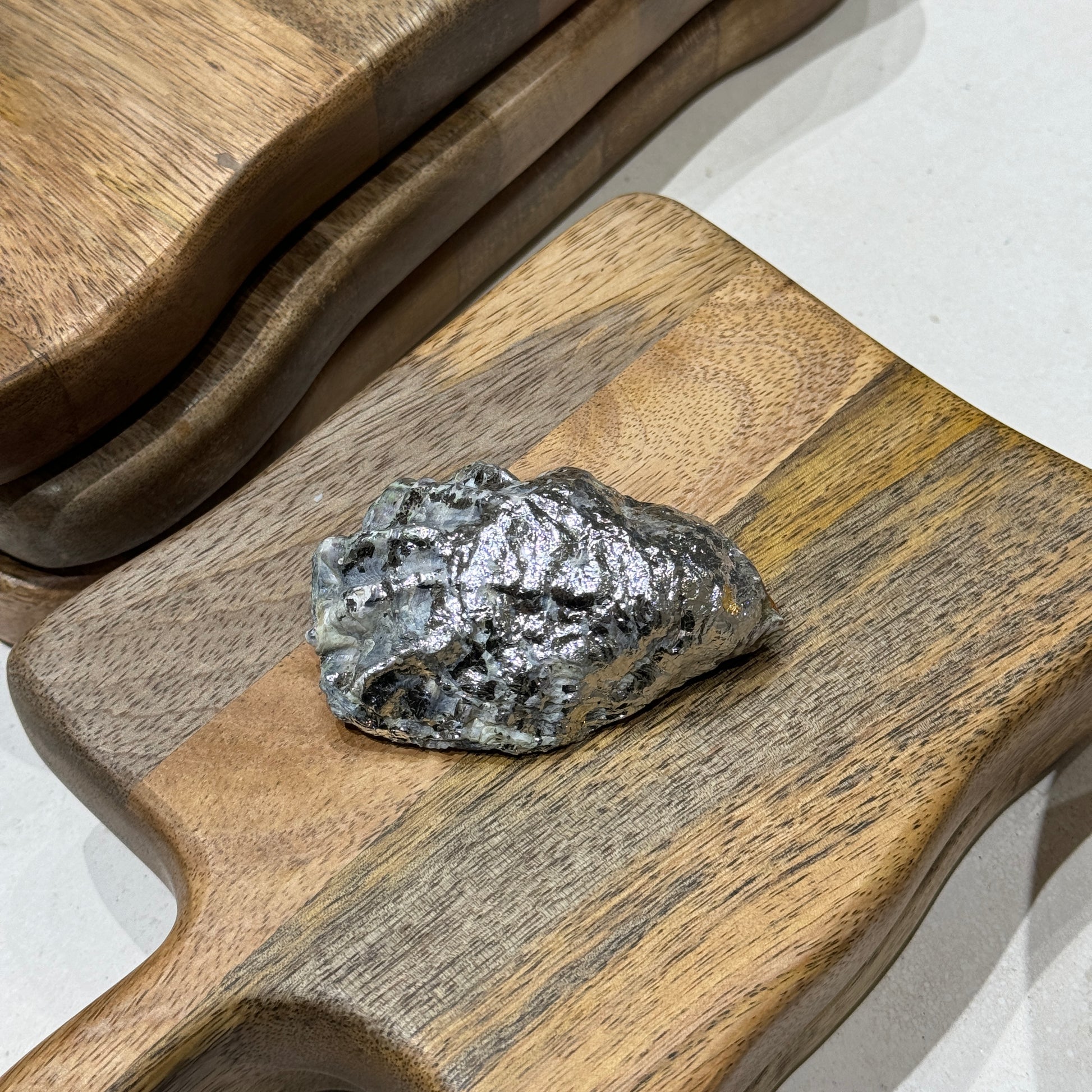 Metallic silver seashell candle turned upside down – Lily Glow Home Decor